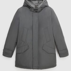 Parka With High Collar Jacket