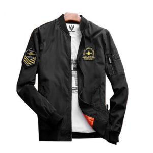 AIR FORCE FIGHTER PILOT DESIGNED BOMBER JACKET