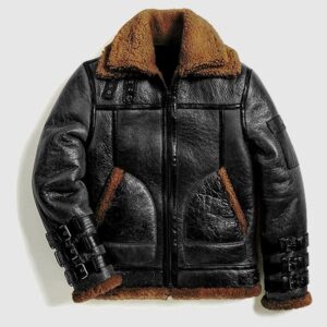 Aviator RAF B3 Sheepskin Leather Bomber Jacket