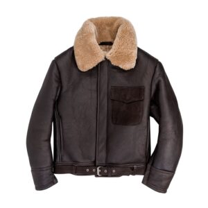 Men’s B3 Sheepskin leather bomber Jacket