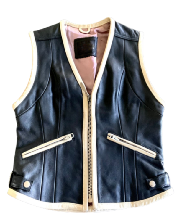 Biker Rock n Roll Heavy Leather Vest