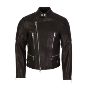 Men’s Black Leather Rider Jacket