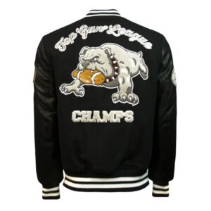 Top Gun Bulldog Varsity Jacket
