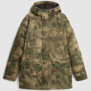 Camou Waxed Cotton Jacket