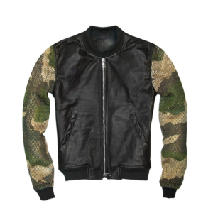 Camo Bomber Jacket