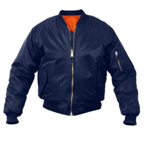 Navy Blue MA-1 Flight Jacket