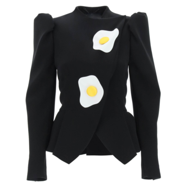 Egg Patch Buttoned Jacket