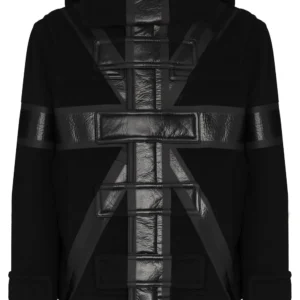 Flag Panel-Style Parka Jacket