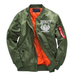 GOVERNMENT RIOT DESIGNED PILOT BOMBER JACKET