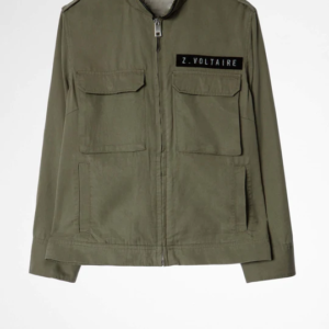 Khaki Cotton Field Coat