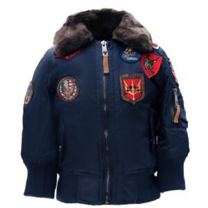 Top Gun Kids B-15 Navy-Blue Bomber Jacket