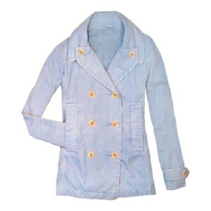 Kid’s Cotton Short Peacoat