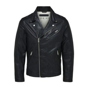 Lambskin Biker Leather Jacket