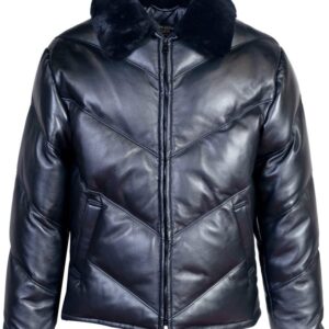 Lambskin Down-Filled Puffer Jacket