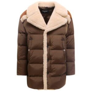 MEN’S BROWN PADDED JACKET