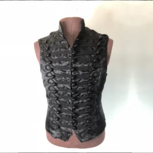 Men’s Crafting Military Black Vest