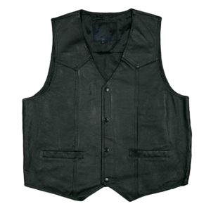Men’s US Navy Leather Vest