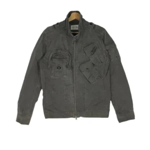 Men’s Vintage Gray Cotton Jacket