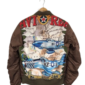 Men’s Vintage Nylon Bomber Jacket