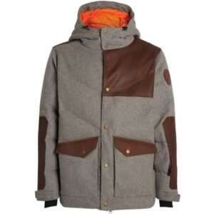 Men’s Wool Hooded Parka Jacket