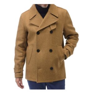 Men’s Navy Wool Khaki Peacoat