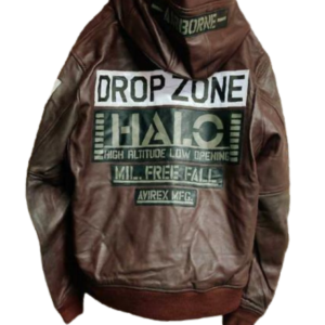 Military Sheepskin Leather Jacket
