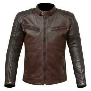 Modern Classic Leather Moto Jacket