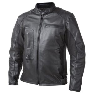 Moto Rider Black Leather Jacket