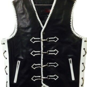 Motorcycle Leather Vest