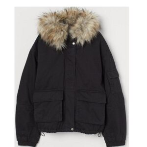 Short Cotton Parka Jacket