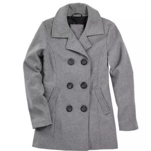 Kid’s Slate Grey Peacoat