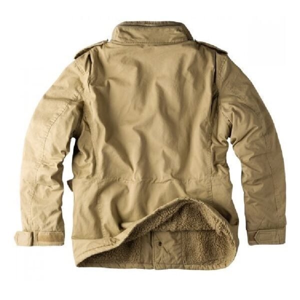 Surplus Paratrooper Winter Brown Jacket - Image 2