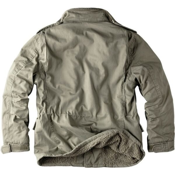 Surplus Paratrooper Winter Olive Jacket - Image 2