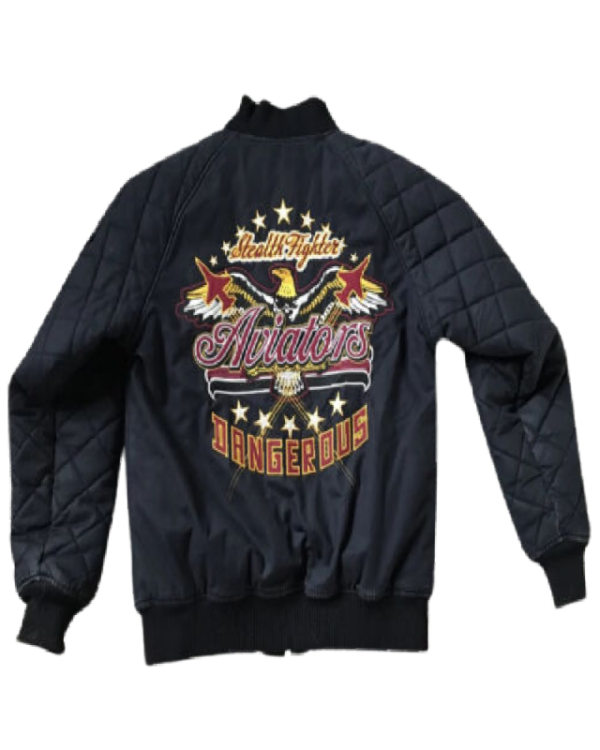 Top Gun Flying Pilot Bomber Jacket - Image 2