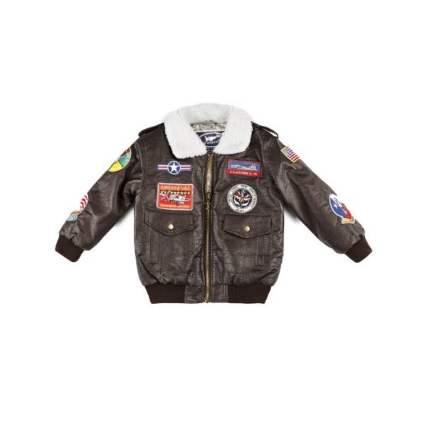 Top Gun G-1 Brown Bomber Jacket