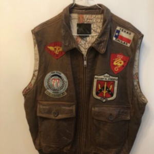 Top Gun Leather Vest