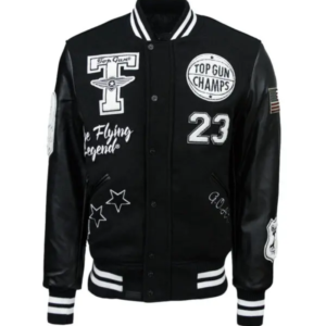 Top Gun Men’s The Flying Legend Varsity Jacket