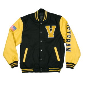 Vietnam Veteran Leather Bomber Jacket