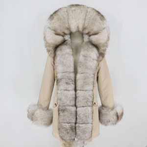 Women’s Fur-Trim Parka Jacket