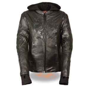 Women’s Leather Motorcycle Jacket