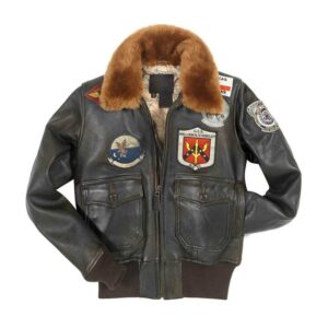 Top Gun Leather Flight Jacket