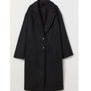 Women’s Wide Cut Navy Pea Coat