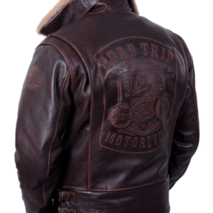 Indy 500 Biker Leather Jacket