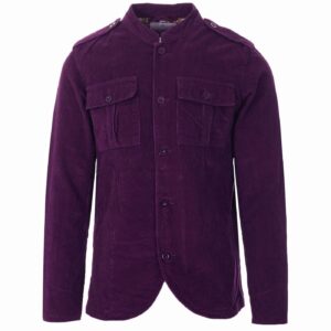Pepper 60s Mod Cord Military Tunic Jacket