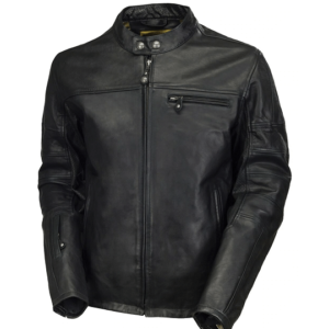 Men’s Ronin Black Leather Jacket