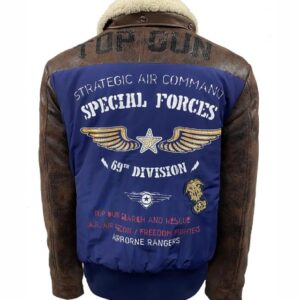 Top Gun Special Forces Leather Jacket