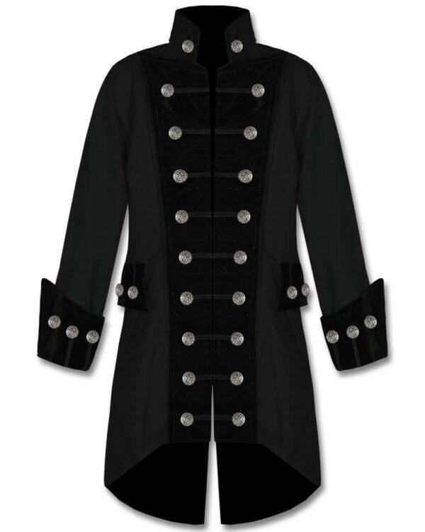 Black-Velvet-Trim-Gothic-Parade-Jacket-halloween-sale